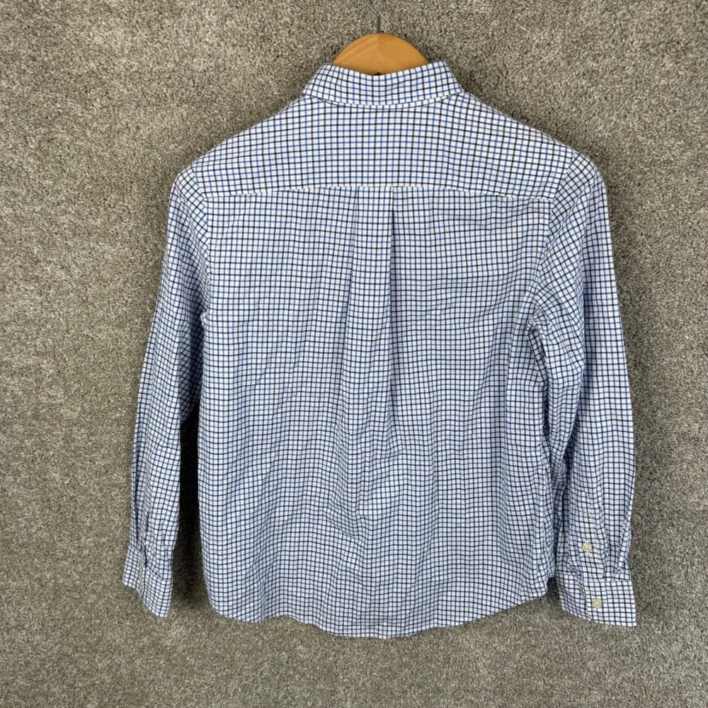 Polo Ralph Lauren Boys Bundle Plaid Button Down Shirts Blue Red Large 14-16